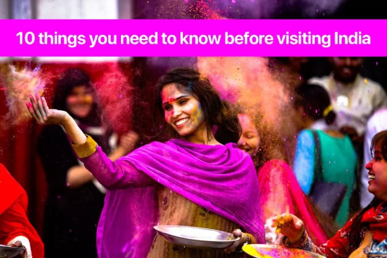 Indian Women Celebrating holy festival .10 things you need to know before visiting India