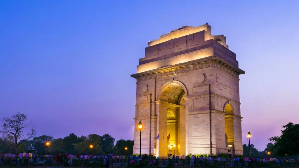 India Gate. Explore the Golden Triangle in India Delhi, Agra, and Jaipur Adventure 1