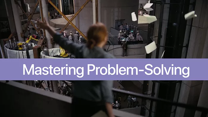 Women throwing papers. Mastering Problem-Solving An Insight into the Fundamental Skill