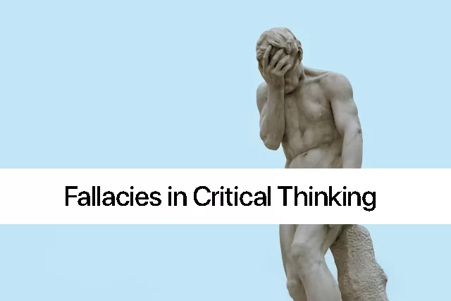 facepalm statue - Common Fallacies in Critical Thinking